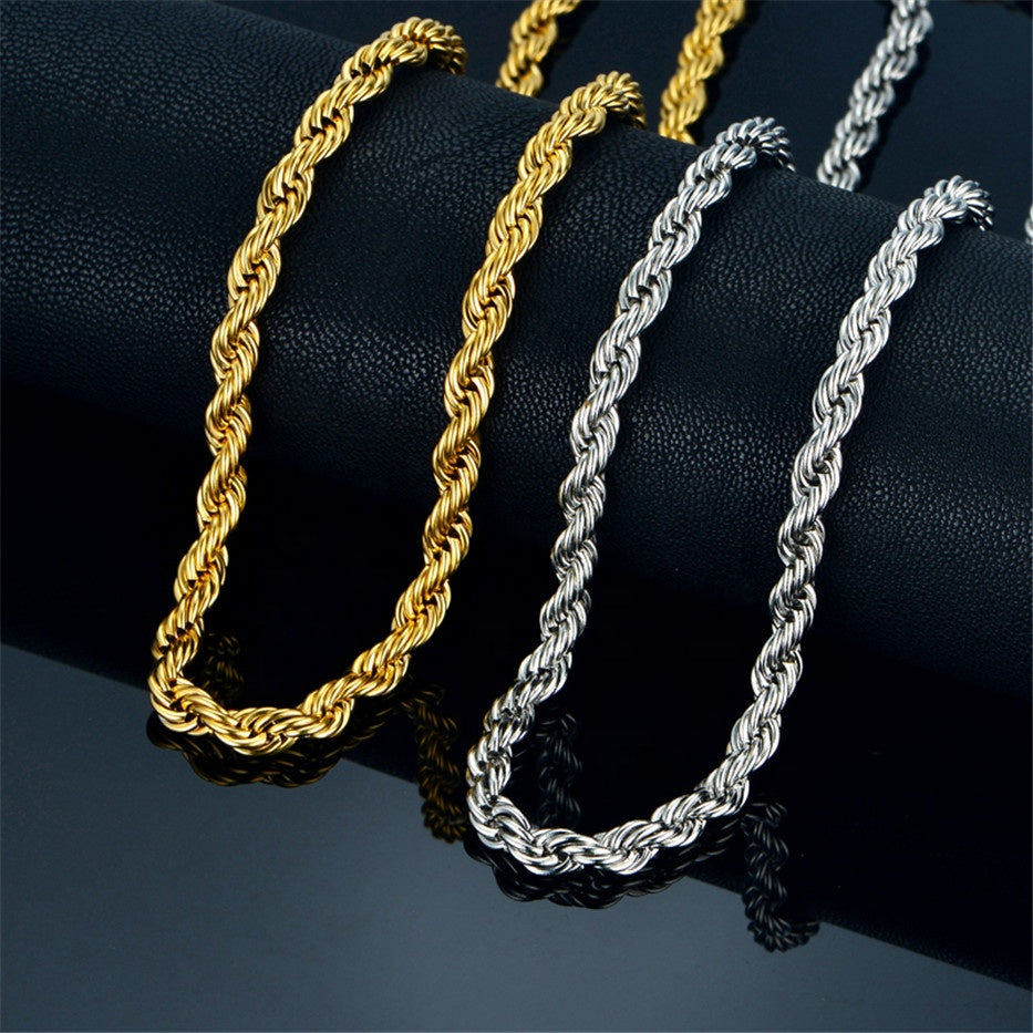 Rope Chain – Gold / Silver