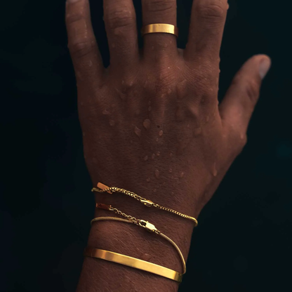 Curb Link Bracelet – Gold / Silver