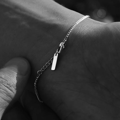 Box Link Bracelet - Gold / Silver