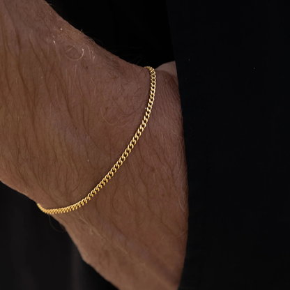 Curb Link Bracelet – Gold / Silver