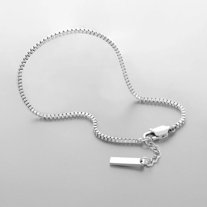 Box Link Bracelet - Gold / Silver