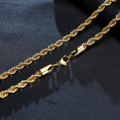 Rope Chain – Gold / Silver